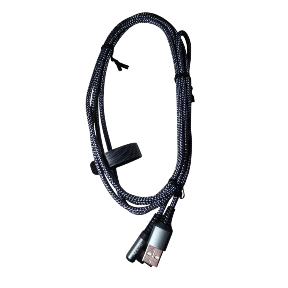 Ainope Type-C USB Grey Charging Cable 6.6ft